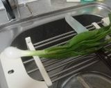 春のサラダ★新たまねぎと三葉のサラダ作り方1写真