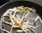春の香り★ウドとアサリのパスタ★作り方3写真
