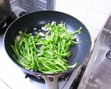 青椒炒麺作り方3写真