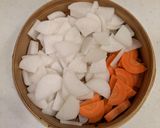 豚汁だってせいろ蒸し☆蒸して５分煮るだけ作り方1写真