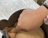 ＊□＊くま食パン＊□＊　ココアver作り方2写真