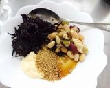 新ごぼうとひじきの卵とじ作り方5写真