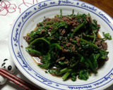 ご飯がすすむ♪牛肉とほうれん草の甘辛炒め作り方5写真