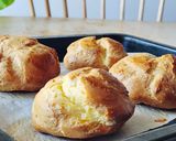 材料3つ☆セムラ風シュークリーム冷凍パイ作り方3写真