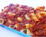 *フライド茄子入りカプレーゼ焼きパスタ*作り方11写真