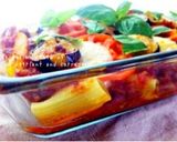 *フライド茄子入りカプレーゼ焼きパスタ*作り方15写真