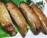 鶏手羽中の塩麹おろしニンニク焼き作り方4写真