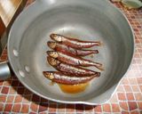 ワカサギ甘露煮de玉子丼作り方1写真
