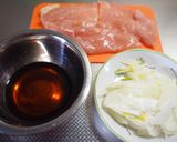*鶏胸で✿玉葱巻き✿(すき焼き味)*作り方1写真