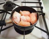 *鶏胸で✿玉葱巻き✿(すき焼き味)*作り方3写真