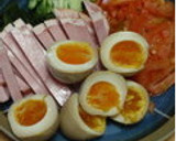 とろ～り半熟卵が美味しい☆煮卵丼作り方8写真