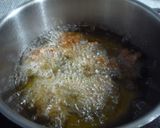 消費♪刺身醤油de唐揚げバーガー作り方3写真