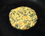 ふわふわほうれんそうのパンケーキ作り方4写真