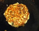 ふわふわほうれんそうのパンケーキ作り方5写真