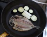 パパの焼きアジ＆ナス＆ねぎ作り方2写真