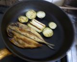 パパの焼きアジ＆ナス＆ねぎ作り方3写真