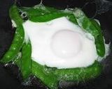 インゲンで目玉焼き作り方2写真