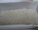 黒胡麻のパウンドケーキ作り方6写真