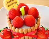1歳の誕生日ケーキ作り方9写真
