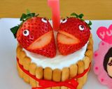 1歳の誕生日ケーキ作り方11写真