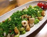 お弁当にも♪ちくわと空豆のハーブ炒め作り方7写真