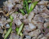アスパラと豚バラ☆にんにくレモン醤油炒め作り方5写真