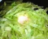 レタスハムエッグ作り方4写真