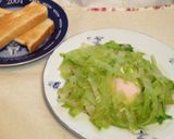 レタスハムエッグ作り方5写真