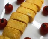 ＊すぐ出来！トロふわ明太子だし巻き卵＊作り方4写真