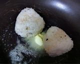 バター香る♪明太チーズ焼おにぎり作り方5写真