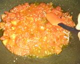 きのこのトマトクリームパスタ作り方4写真