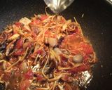 きのこのトマトクリームパスタ作り方6写真