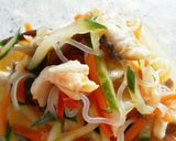 鶏と野菜のちょいピリ和え作り方3写真