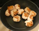 肉巻きモッツァレラチーズのケチャマヨ炒め作り方4写真