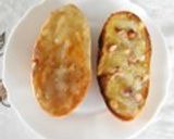 胡桃とチーズのカレー風味のトースト作り方5写真