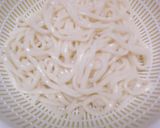 冷やし豚キムチうどん・冷タレぶっかけ作り方6写真