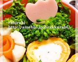 【キャラ弁にプチトマトのアンパンマン♪】作り方8写真