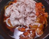 冷やし豚キムチうどん・冷タレぶっかけ作り方10写真