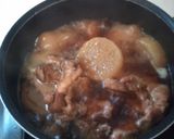 鶏肉と大根の煮物作り方3写真