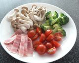 お手軽！カルボナーラソースdeピザ作り方1写真