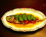アジのトマト煮パクチー添えワン鍋・簡単作り方3写真