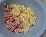 おつまみにも♡カマンベールベーコンポテト作り方1写真