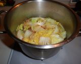 鶏肉と白菜の煮物作り方6写真