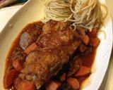 煮込みチキン・ラタトゥイユ風作り方8写真