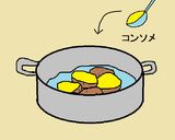 カマンベールＣとポテトのほくほくフライ☺作り方1写真