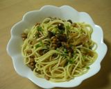 簡単お手軽パスタ☆納豆スパゲティ作り方5写真