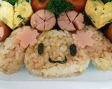 サンリオキャラ弁 シナモンロール モカ★作り方2写真