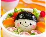＊キャラおかず＊　お花ちゃん✿作り方6写真