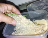 ささみシソチーズパン粉焼き作り方3写真