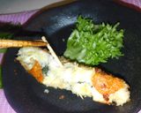 ささみシソチーズパン粉焼き作り方4写真